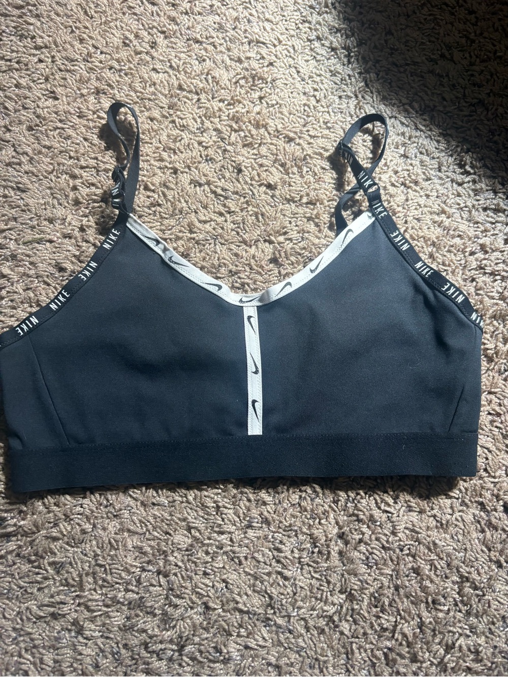 Two Nike sports bra